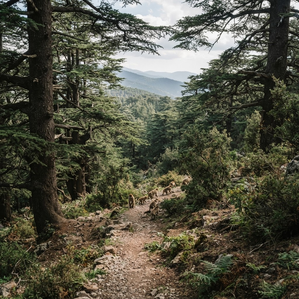 Middle Atlas cedar forest near Azrou