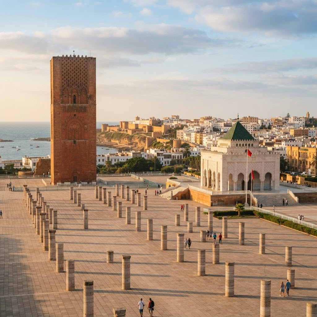Hassan Tower in Rabat