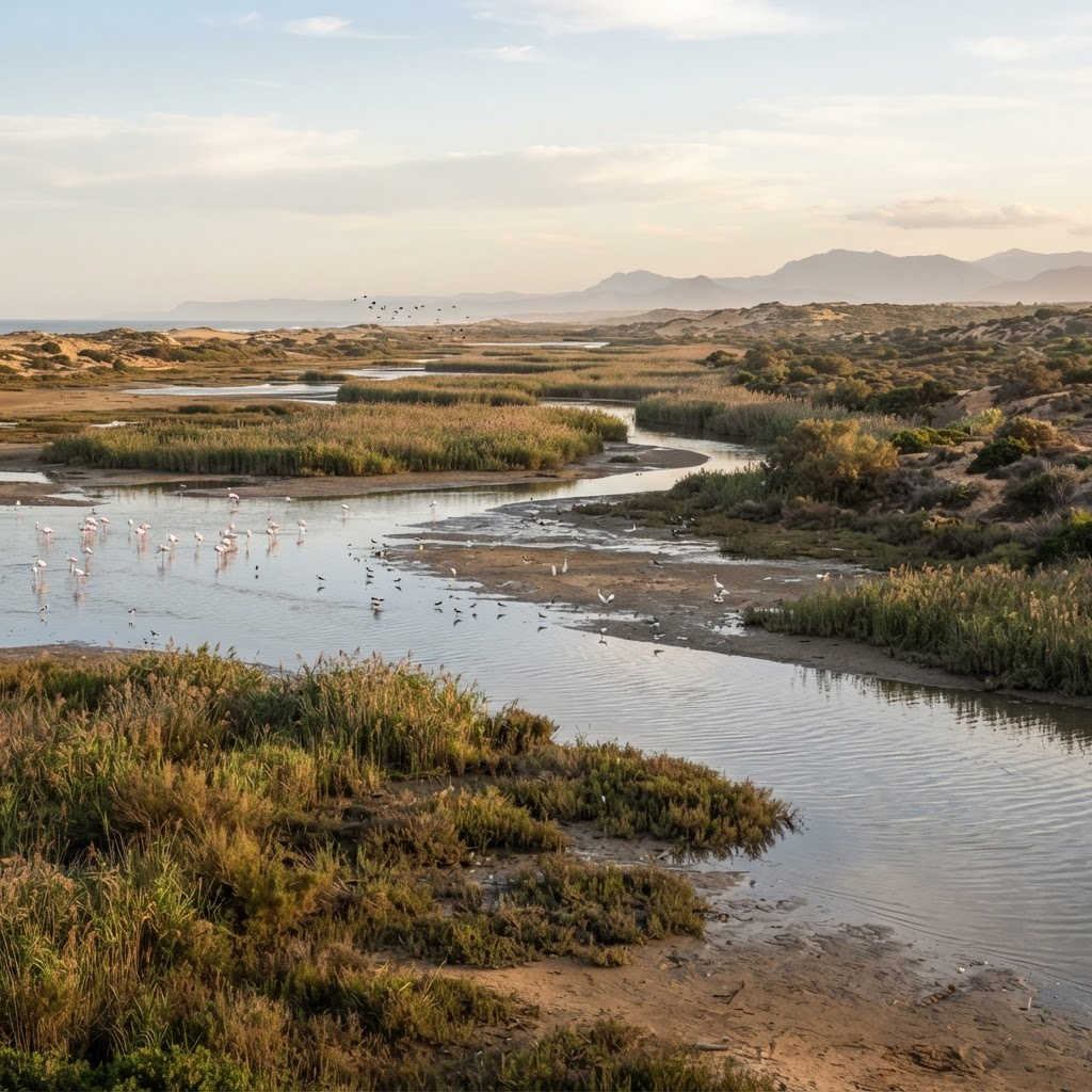 Souss-Massa wetland birding habitat